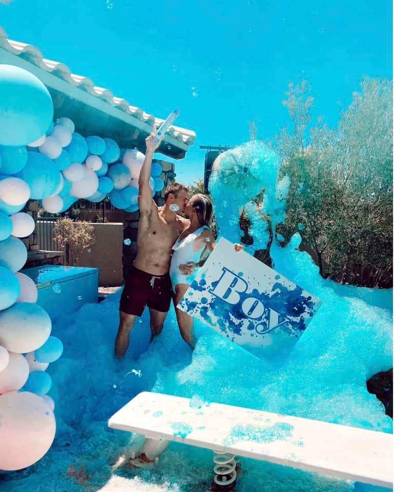 Gender Reveal Foam Party